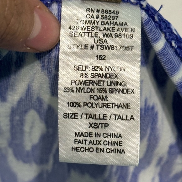 Tommy Bahama Tankini 
Top Size XS - Picture 6 of 6